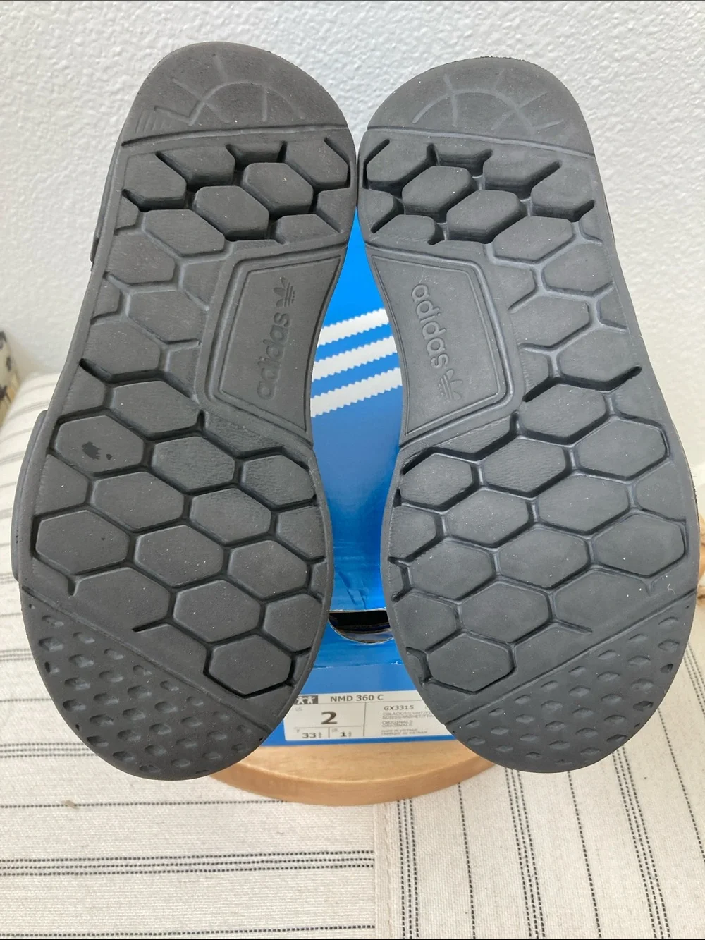 SALE! 50% Off adidas Kids Black Slip-On NMD 360 C Sneakers Size 2